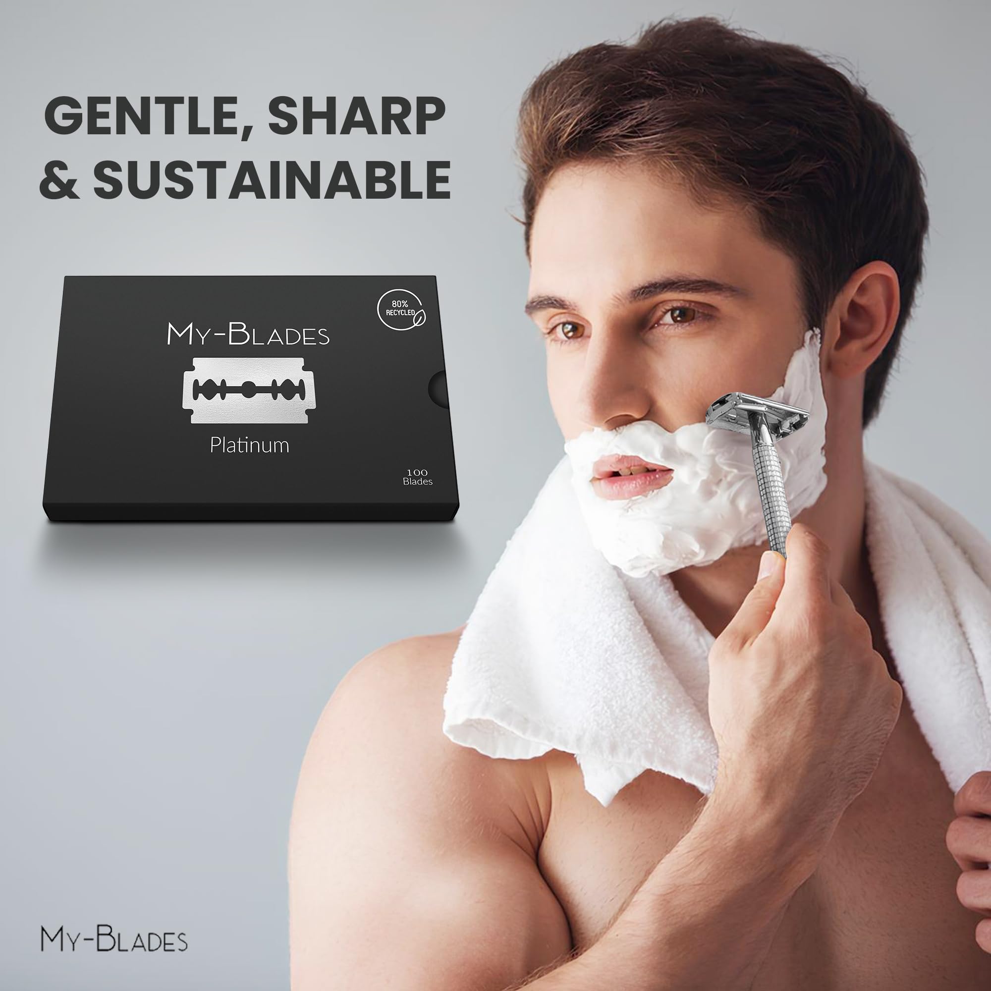 Amazon.com: My-Blades Platinum Double Edge Razor Blades 100 Count
